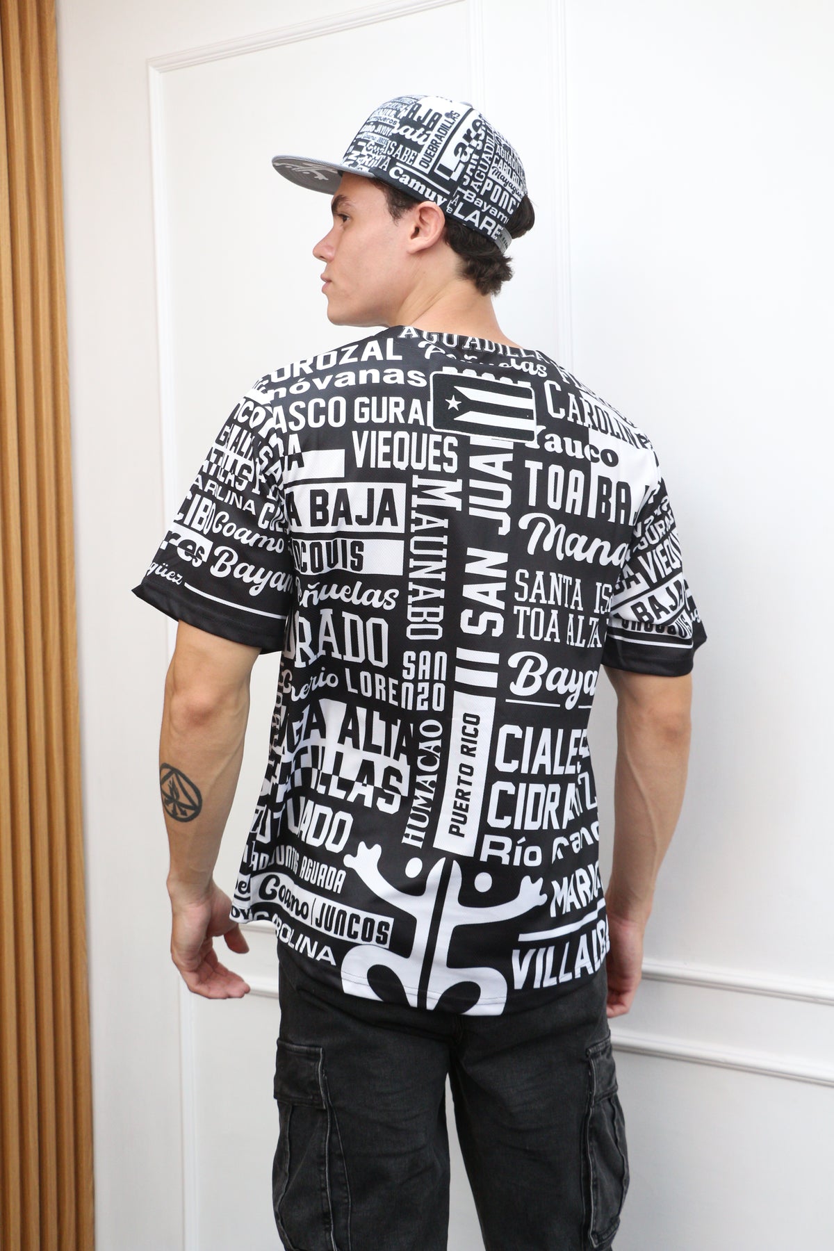 Puerto Rico 78 Pueblos Baseball Jersey - Embroided- Digital Printing