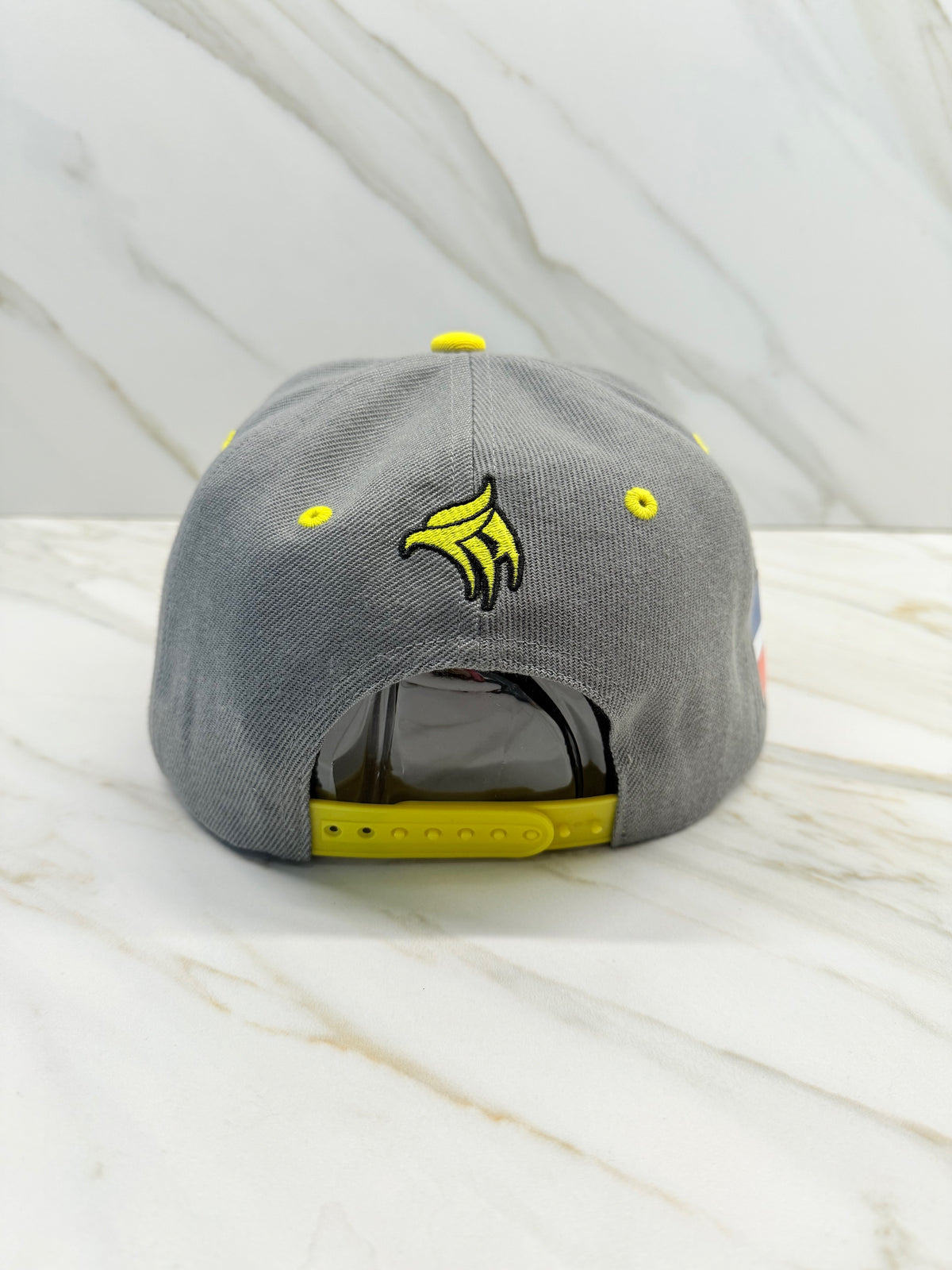 DR – Premium Eagle Embroidered Flat Brim Cap | HeadzFlex®