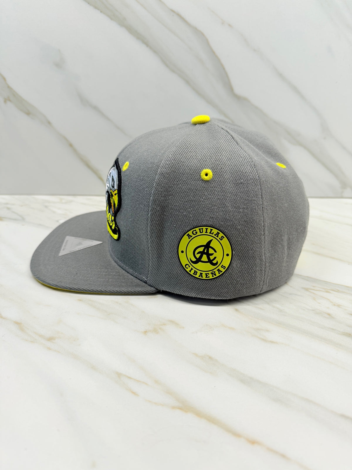 DR – Premium Eagle Embroidered Flat Brim Cap | HeadzFlex®