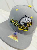 DR – Premium Eagle Embroidered Flat Brim Cap | HeadzFlex®