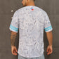 Headzflex Diablos Rojos del México Fan Jersey: Premium Design, Newspaper Print