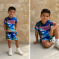 El Morro Puerto Rico kids top and shorts set for beach and vacation
