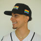 LOVE LGBTQ Snapback Hat – Black Pride Flag Cap with Silicone Patch | Tainowears®