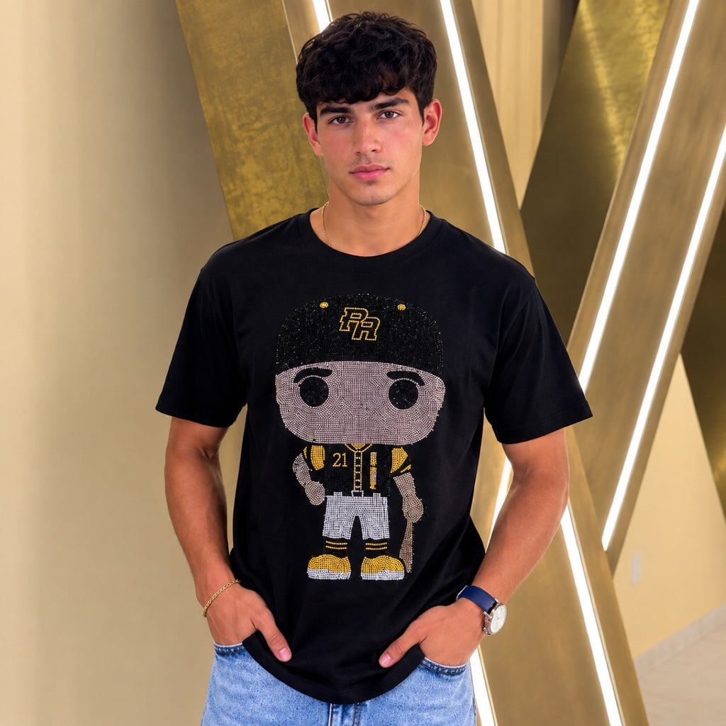 Puerto Rico Rhinestone Shirt – PR Legend 21