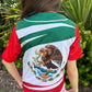 Mexico Kids Baseball Jersey – Red Youth Button-Up Jersey