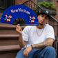 NewYorican Puerto Rico Folding Fan – NYC Boricua Clack Fan