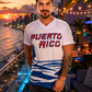 Puerto Rico Olas Blue T-Shirt – Tropical Wave Edition