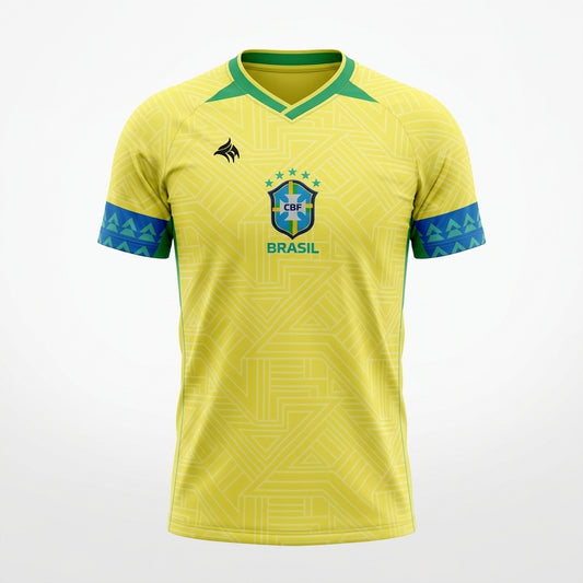 Brazil Soccer Jersey | Breathable Sports T-Shirt