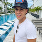 Puerto Rico Trucker Hat – Black Mesh Cap with Bright TPU PR Plate | Tainowears®