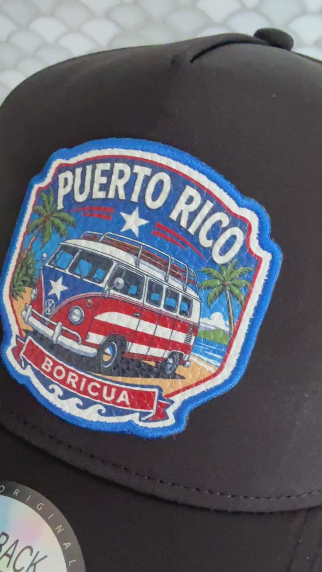 Volky Van PR – Puerto Rico Boricua Performance Snapback Cap