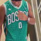 Green Boston Basketball Jersey #0 – Premium Sleeveless Athletic Top