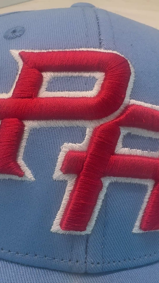 Limited Edition PR Premium Snapback Hat – Cotton Curved Brim with Removable Metal Pin