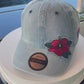 Puerto Rico Caps Flor Maga Denim Snapback