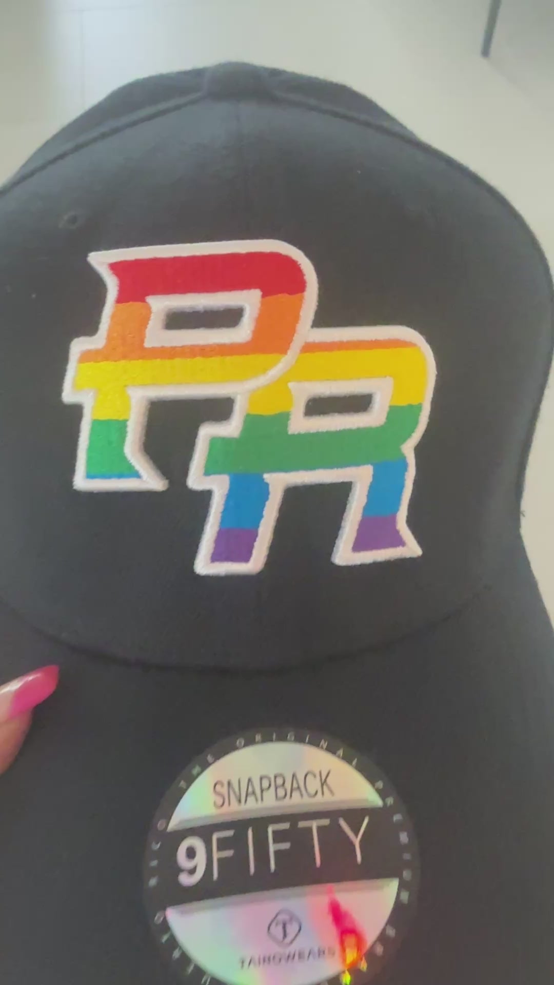 Puerto Rico Pride PR Hat – Cotton Stretch Fitted Cap with 5D Embroidery
