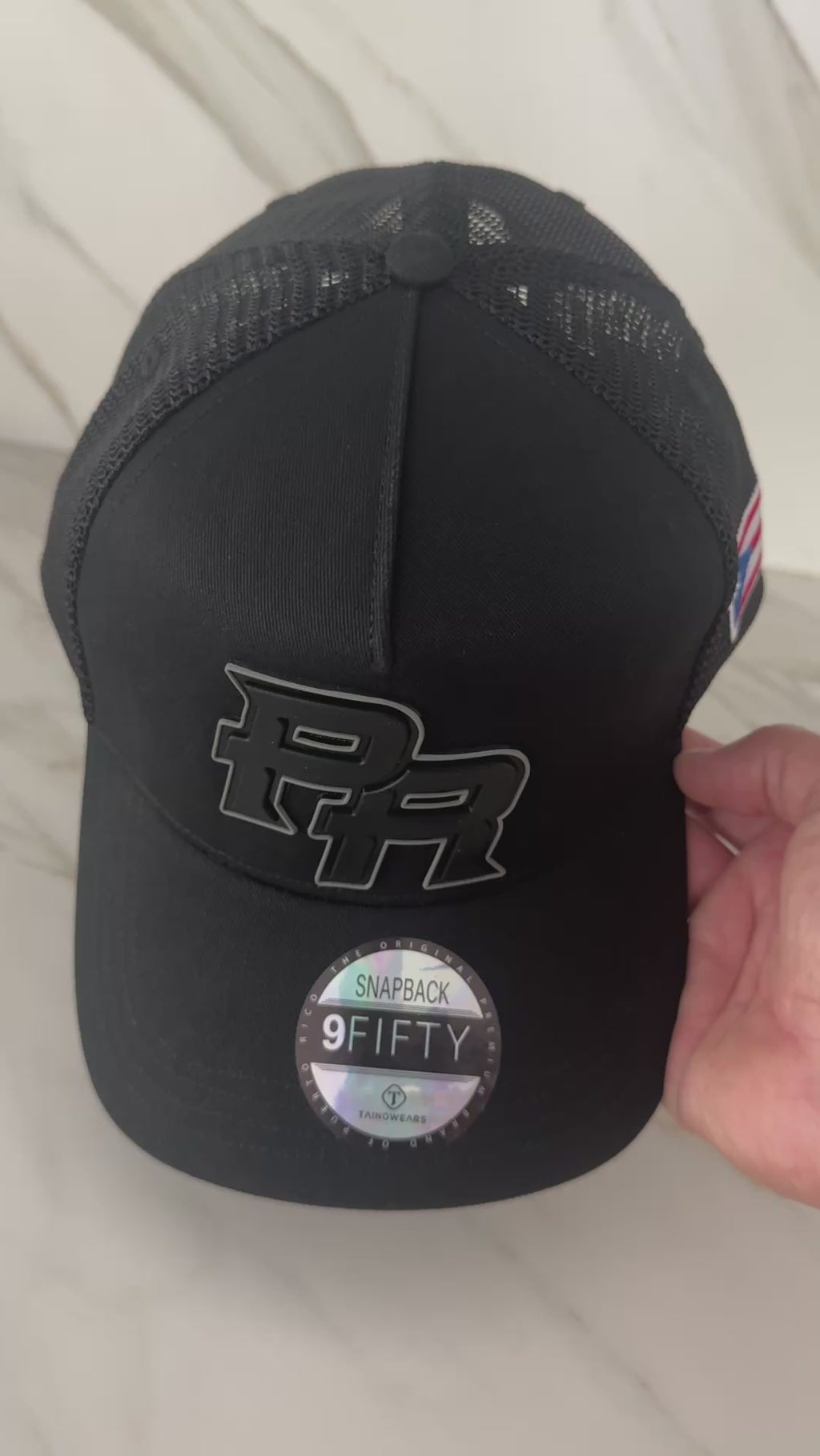 Puerto Rico Extreme PR Curved Brim Snapback Hat – Cotton Cap