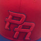 Puerto Rico Snapback Hat Red/Blue – Raised PR Embroidery + Flag Patch + Coquí Patch