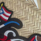 Salsa Pava Straw Hat with 5D Embroidered Puerto Rico Patch
