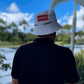 Puerto Rico Bucket Hats White, Unisex, Polycotton - Tainowears NYC