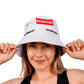 Puerto Rico Bucket Hats White, Unisex, Polycotton - Tainowears NYC