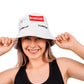 Puerto Rico Bucket Hats White, Unisex, Polycotton - Tainowears NYC