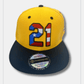 Puerto Rico Caps Exclusive Design 21 Yellow Black - Tainowears NYC