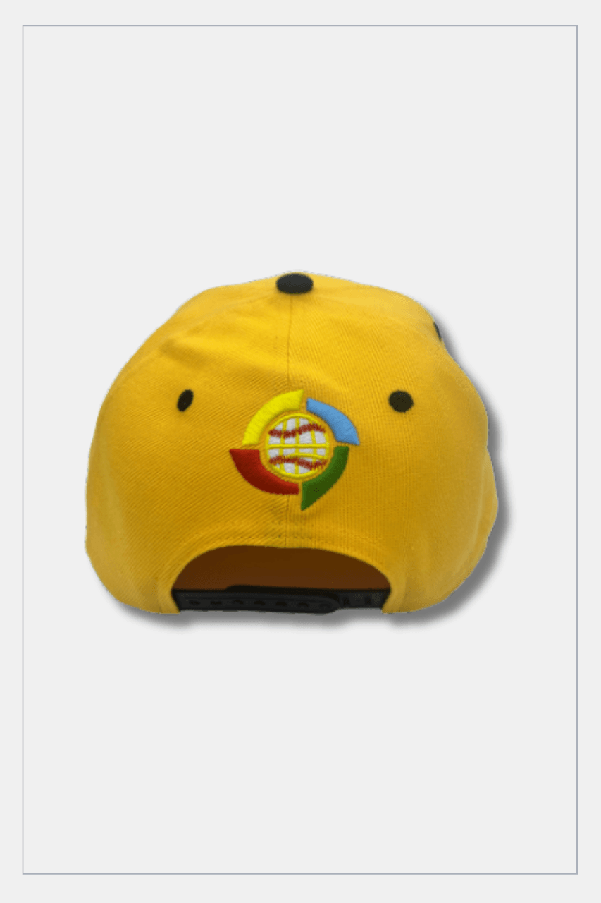Puerto Rico Caps Exclusive Design 21 Yellow Black - Tainowears NYC