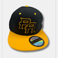 Puerto Rico Caps Exclusive Design PR Golden Yellow Black - Tainowears NYC