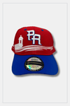 Puerto Rico Caps Exclusive Design PR Red BLue - Tainowears NYC