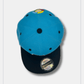 Puerto Rico Caps Exclusive Design SKY BLUE PR Black Flag - Tainowears NYC