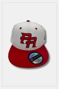 Puerto Rico Caps Exclusive Design White Red PR Red - Tainowears NYC