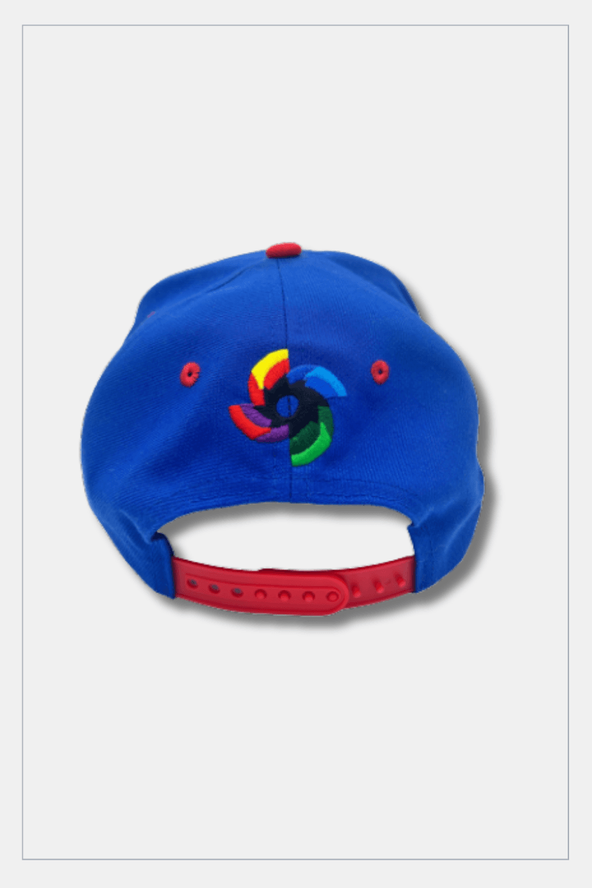 Puerto Rico Caps - Snapback Blue Red PR White Exclusive Design - Tainowears NYC