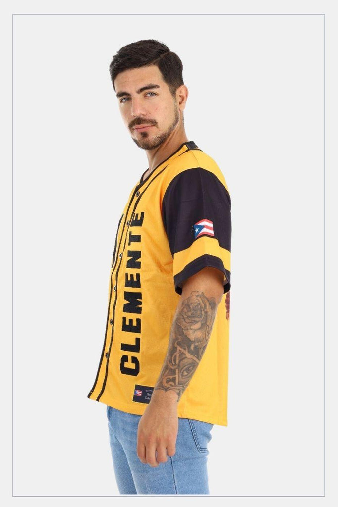 Puerto Rico Clemente Pirates' Jersey 21 Yellow - Tainowears NYC