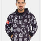 Puerto Rico Hoodie Taino Symbols (Sweatshirt) - Tainowears NYC