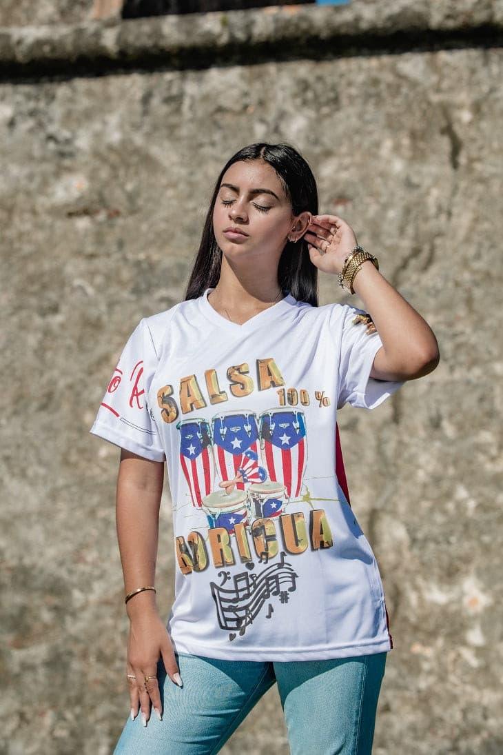 Puerto Rico tshirt salsa 