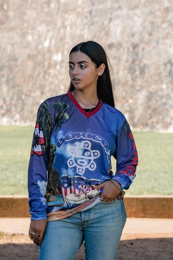 Puerto Rico tshirt salsa sol boriken women