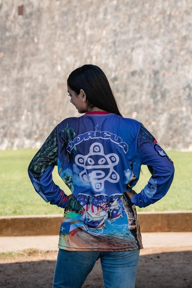 Puerto Rico tshirt salsa sol boriken women