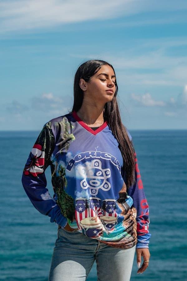 Puerto Rico tshirt salsa sol boriken women