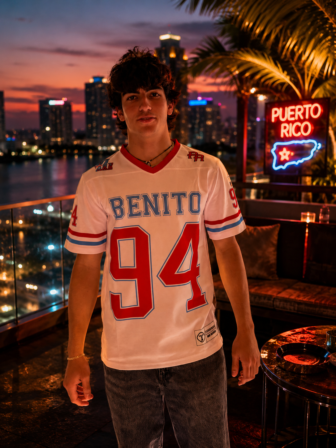 94 Limited Edition V-Neck Jersey – Puerto Rico Streetwear Edition