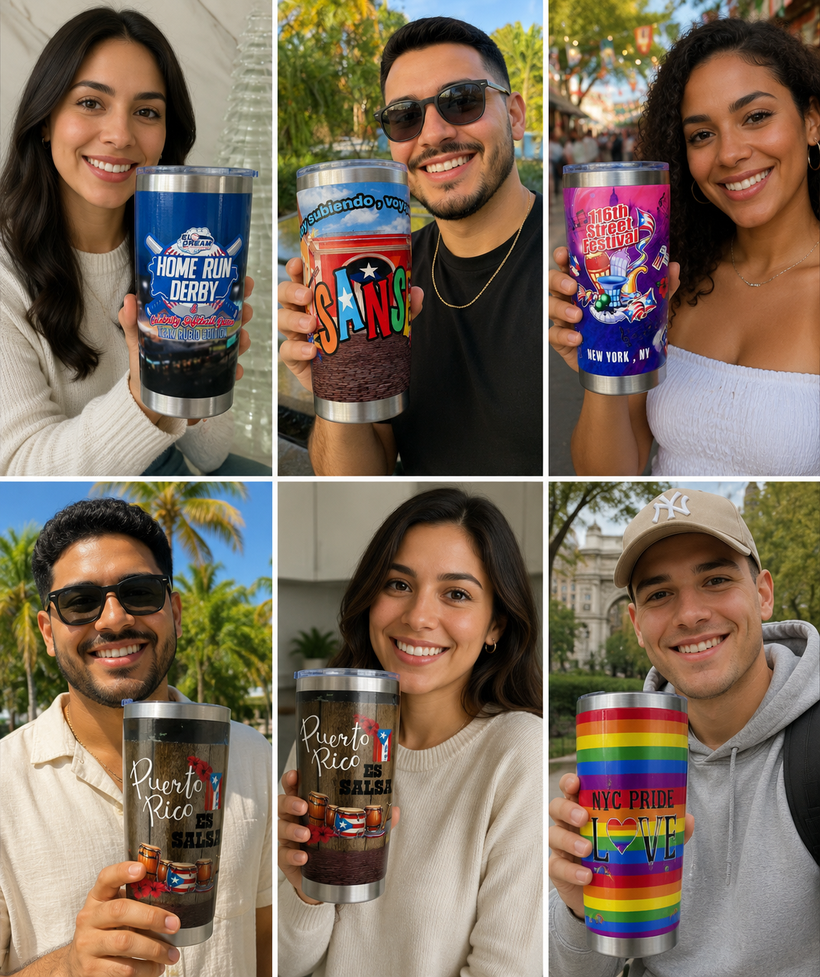 Puerto Rico Acho PR Es Otra Cosa 20oz Tumbler – Insulated Stainless Steel Cup