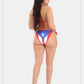 Women two pieces swinsuit Puerto Rican Classic - Tainowears NYC